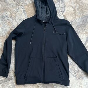 Under Armour Men's Zip-Up Black Sweater